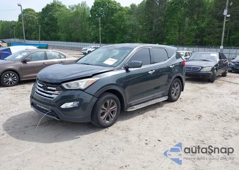 2013 Hyundai Santa Fe Sport from USA, damaged, VIN 5XYZT3LB3DG021275
